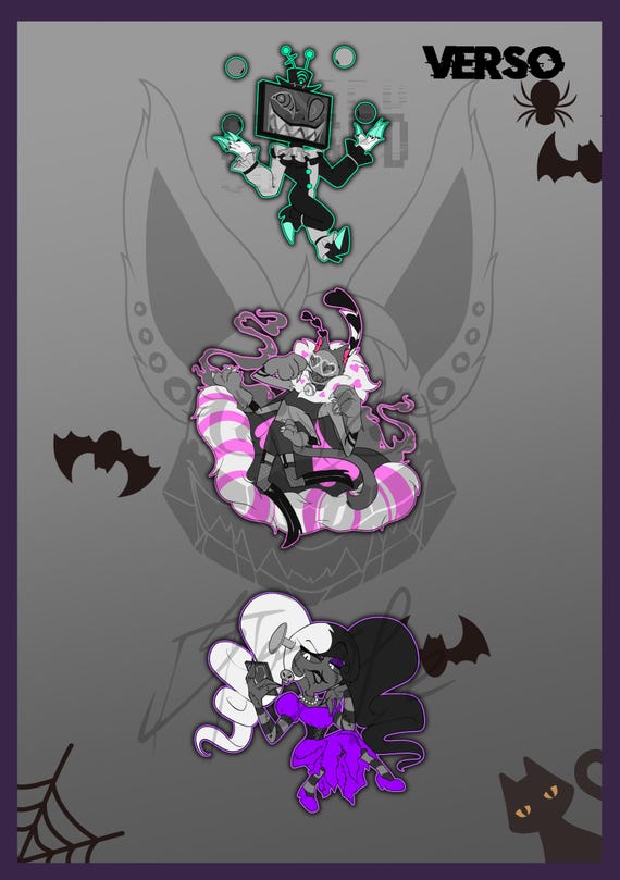 Hazbin Hotel Halloween Keychain LIMITED STOCK - Etsy