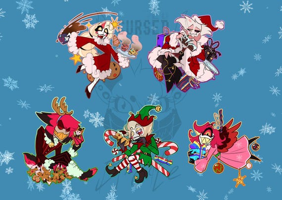 ハズビンホテル クリスマスキーホルダー 限定在庫 - Etsy 日本