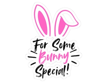 Cute Bunny Stickers for Easter, Spring Decor, Scrapbooking, Laptop Decoration, Gift for Kids & Friends