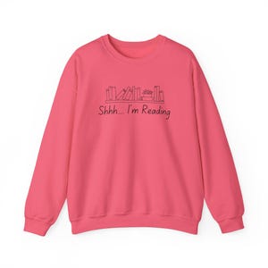 Reading Sweatshirt, Book Lover Crewneck, Cozy Writer Jumper, Literary Gift, Library Apparel, Comfy Bookworm Top