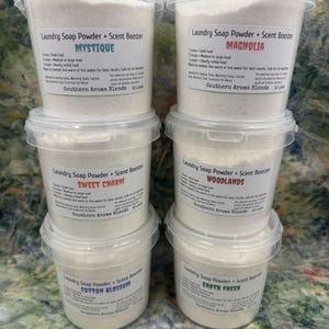 Natural Laundry Soap Powder + Scent Booster | Eco-Friendly & Chemical-Free | Gentle on Clothes
