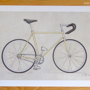 Single Speed Bicycle 13x19 image 1