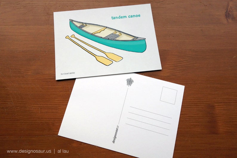 Recreational Boat Postcards set of 4 image 2