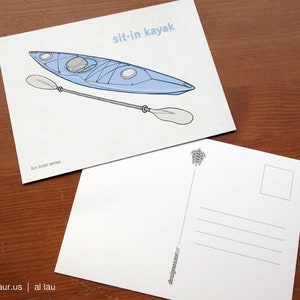 Recreational Boat Postcards set of 4 image 3