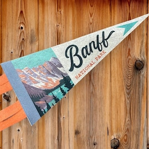 Banff National Park Pennant