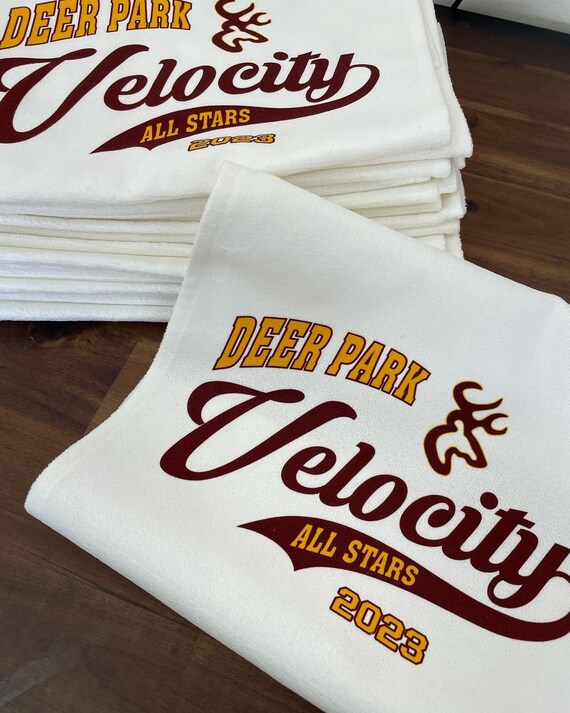 Custom Rally Towels Etsy