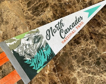 North Cascades National Park Pennant