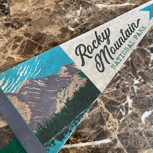 Rocky Mountain National Park Pennant image 2