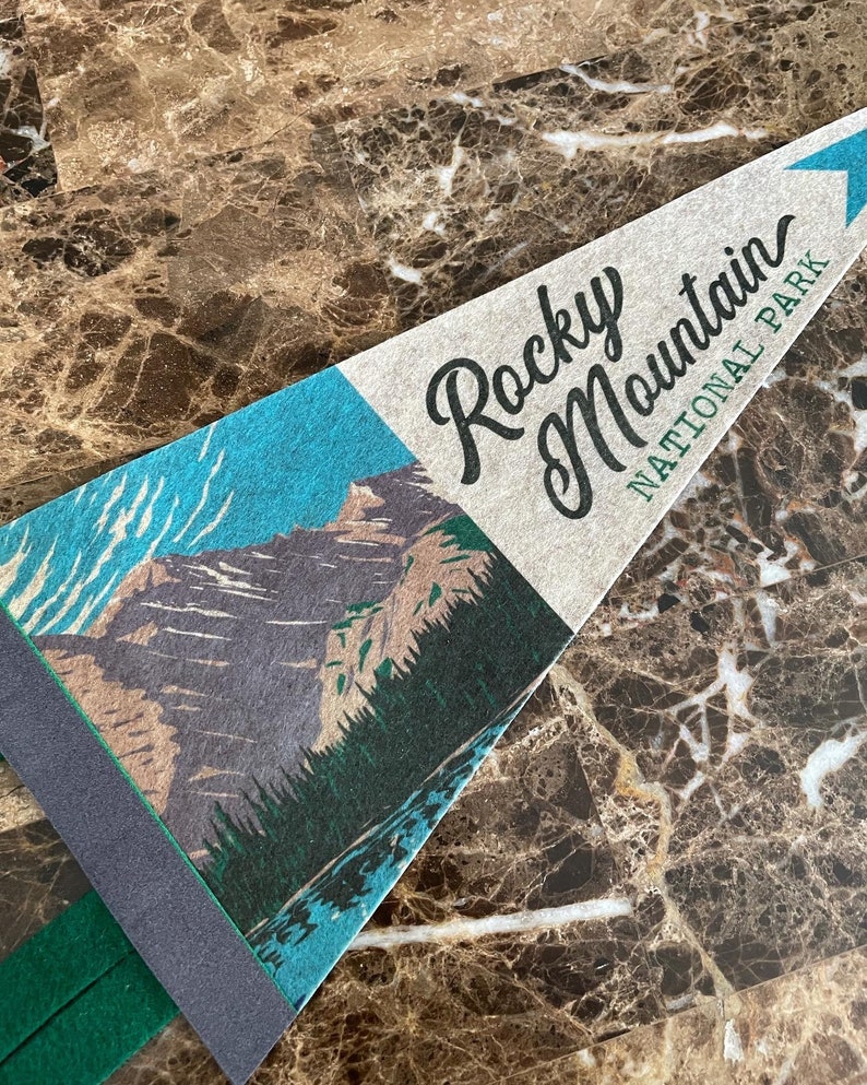 Rocky Mountain National Park Pennant image 2