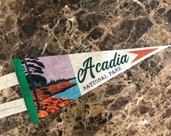 Acadia National Park Pennant