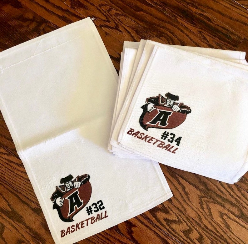 Custom Rally Towels Etsy