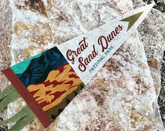 Great Sand Dunes National Park Pennant