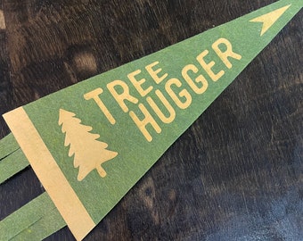 Tree hugger pennant