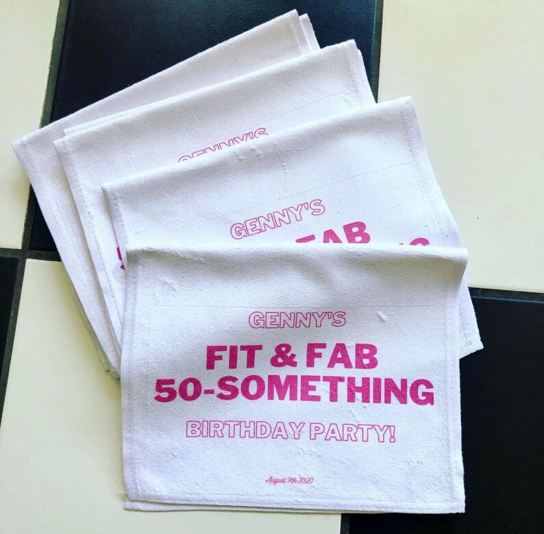 Custom Rally Towels Etsy