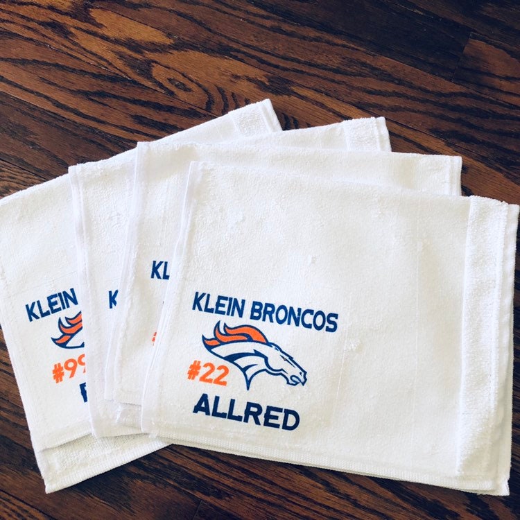 Custom Rally Towels Etsy