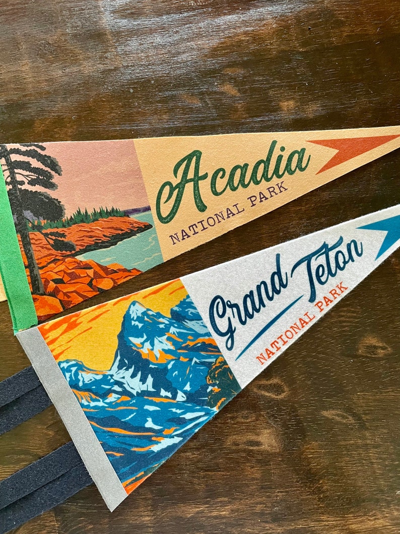 Grand Teton National Park Pennant image 3