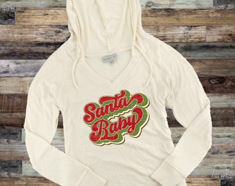 Santa Baby Ladies Pullover