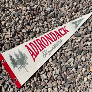 Adirondack Mountains pennant