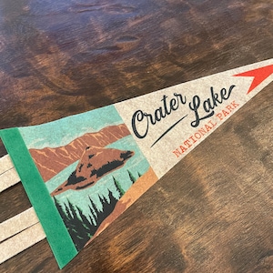 Crater Lake National Park Pennant