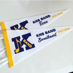 Custom small pennant