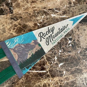 Rocky Mountain National Park Pennant image 1