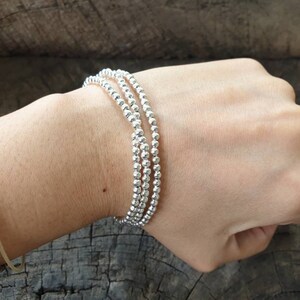 TRIPLE SILVER EMMA BRACELET main image 1