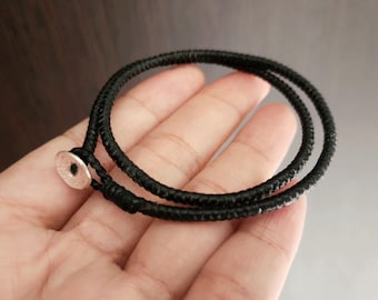 Braided Unisex Bracelet, Simple Wrap Bracelet, Braid Bracelet, Braid Anklet, Braid Necklace, For Him, Mens Bracelet, Women Bracelet
