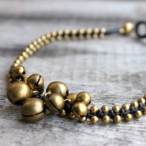 Ding Ding Brass Bell Anklet