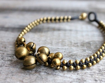 Ding Ding Brass Bell Anklet