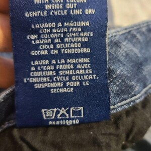 Seven7 bootcut damesjeans blauw medium wash geborduurde denim mt 10 afbeelding 3