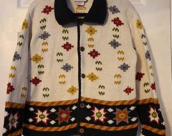 Pull Monterey Bay en tricot main