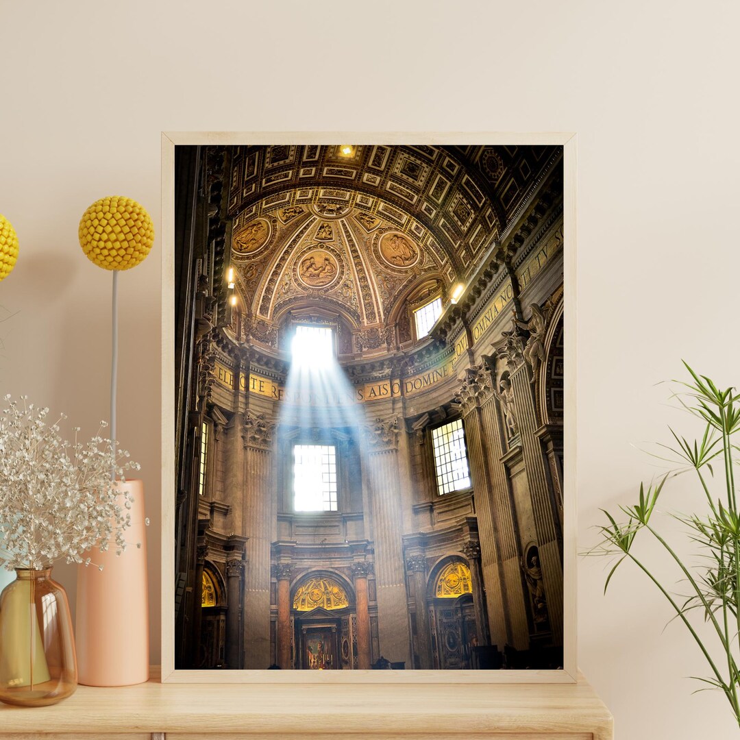St. Peter's Basilica Print | Vatican City Fine Art Photography (digital ...