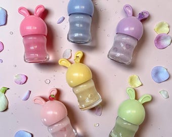Easter bunny spring lip gloss, Easter basket