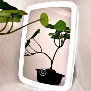 LED Light Makeup Mirror Rechargeable Dimmable Touch Vanity Mirror Beauty Mirror, Travel & Home Adjustable Brightness Gift for Her