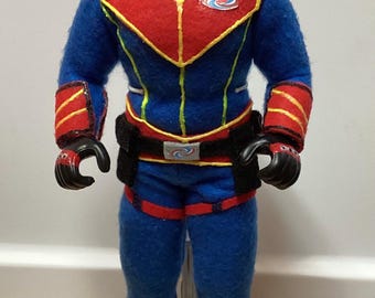 Handgemachte Puppe Captain Man 12”