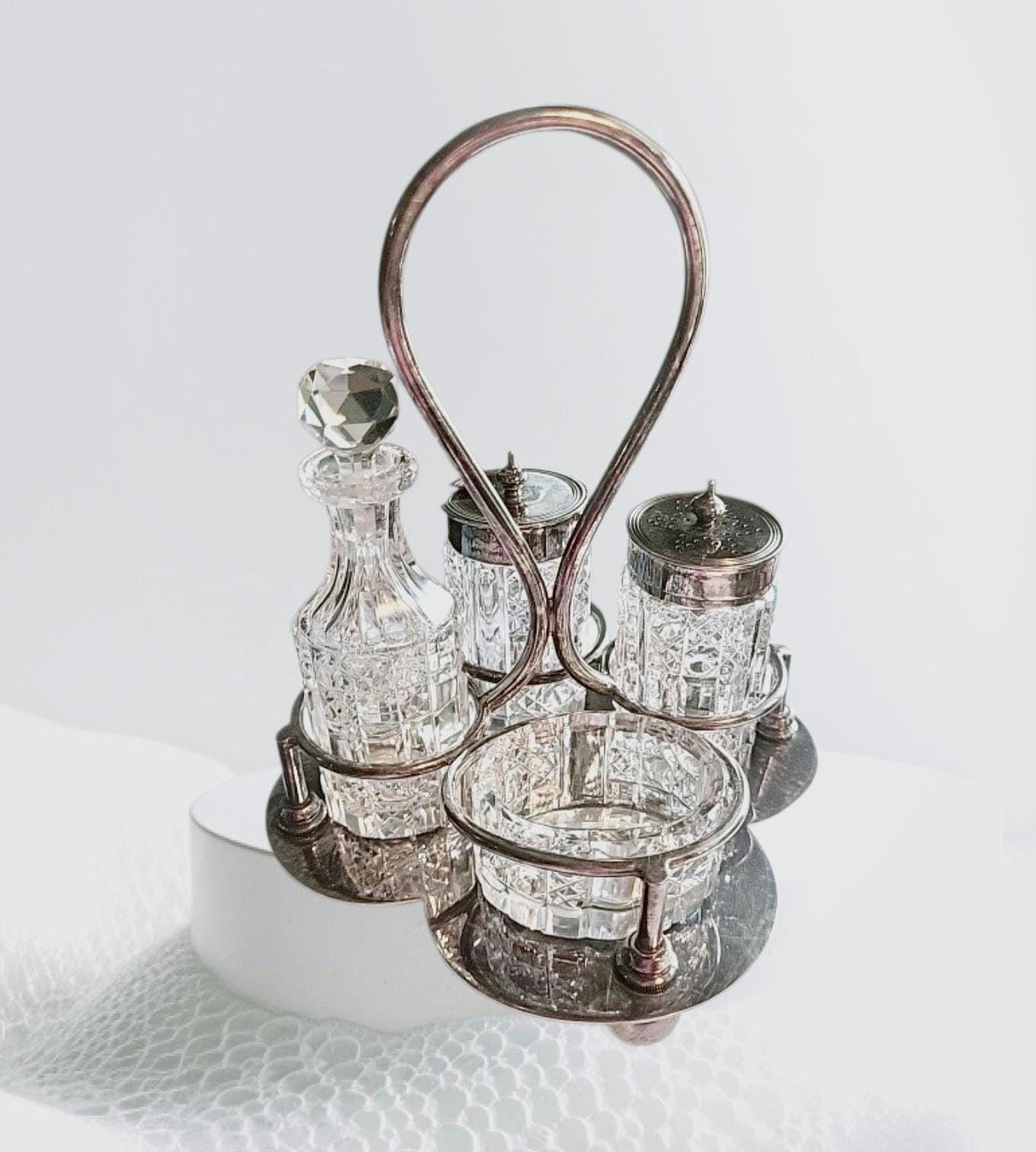 Victorian Condiment Set - Etsy