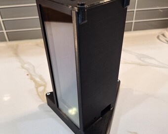 Estuche protector para monitor de lanzamiento de golf cuadrado con acceso completo para impresión 3D. Digital.