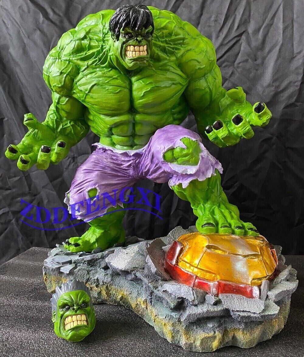 Hulk Stacked Marvel Resin Sculpture Statue Model Kit Avengers Unpainted ...