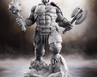 Hulk Gladiator Resin Sculpture Statue Model Kit Avengers Unpainted/Unassembled