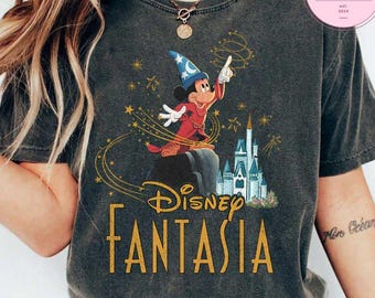Mickey Mouse Disney Fantasia Shirt, Mickey Sorcerer Magical Fantasmic Shirt, WDW Disneyland Castle Family Vacation 2025, Fantasia Baby Tee