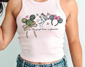 Retro Coquette Bows Disney Frozen Shirt, Elsa Princess Baby Tee, Anna Princess Shirt, Magic Kingdom Disneyland Girl's Trip Shirt, WDW Girly