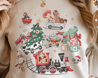Toy Story Christmas Sweatshirt, Disney very merry Christmas Party Family matching shirts, Woody Buzz Lightyear Baby Tee tank top Tshirt