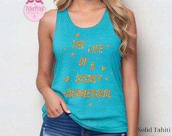 Life Of A Runner Girl Shirt, Retro RunDisney Tank Top, Disneyland Runner Shirt, Disney World Athletics Apparel, Disney Running Shirt