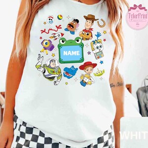 Custom Toy Story 5 Movie Comfort Colors Tank Top, Lilypad Buzz Lightyear Woody Jessie Toy Story Land You've Got a Friend In Me Unisex Tank bild 6