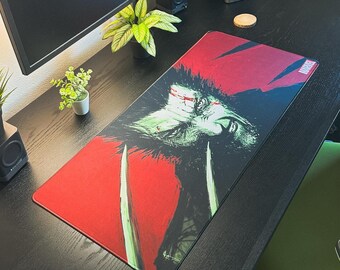 Marvel and Spiderman Inspired Deskmat 90x40cm - Large Mousepad, Gamer Desk Decor
