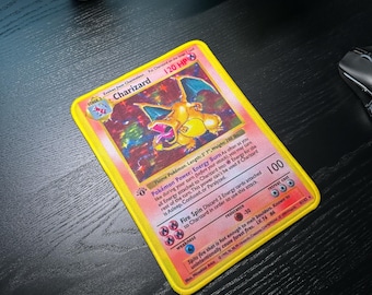 Pokémon TCG Mousepad | Base Set Art, Gamer Desk Decor (10"x7.5")