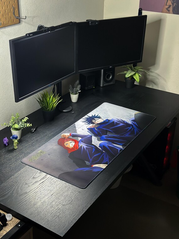 Anime Sorcerer Inspired Deskmat 90x40m - Large Gaming Mousepad