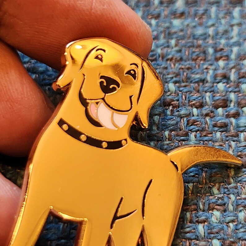 Labrador Retriever - Dog Enamel Pin - Etsy