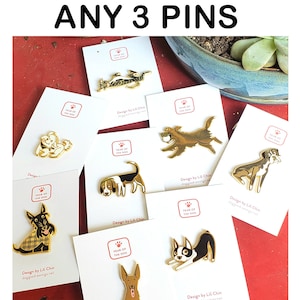 Special Offer - Choose 3 DOG PINS