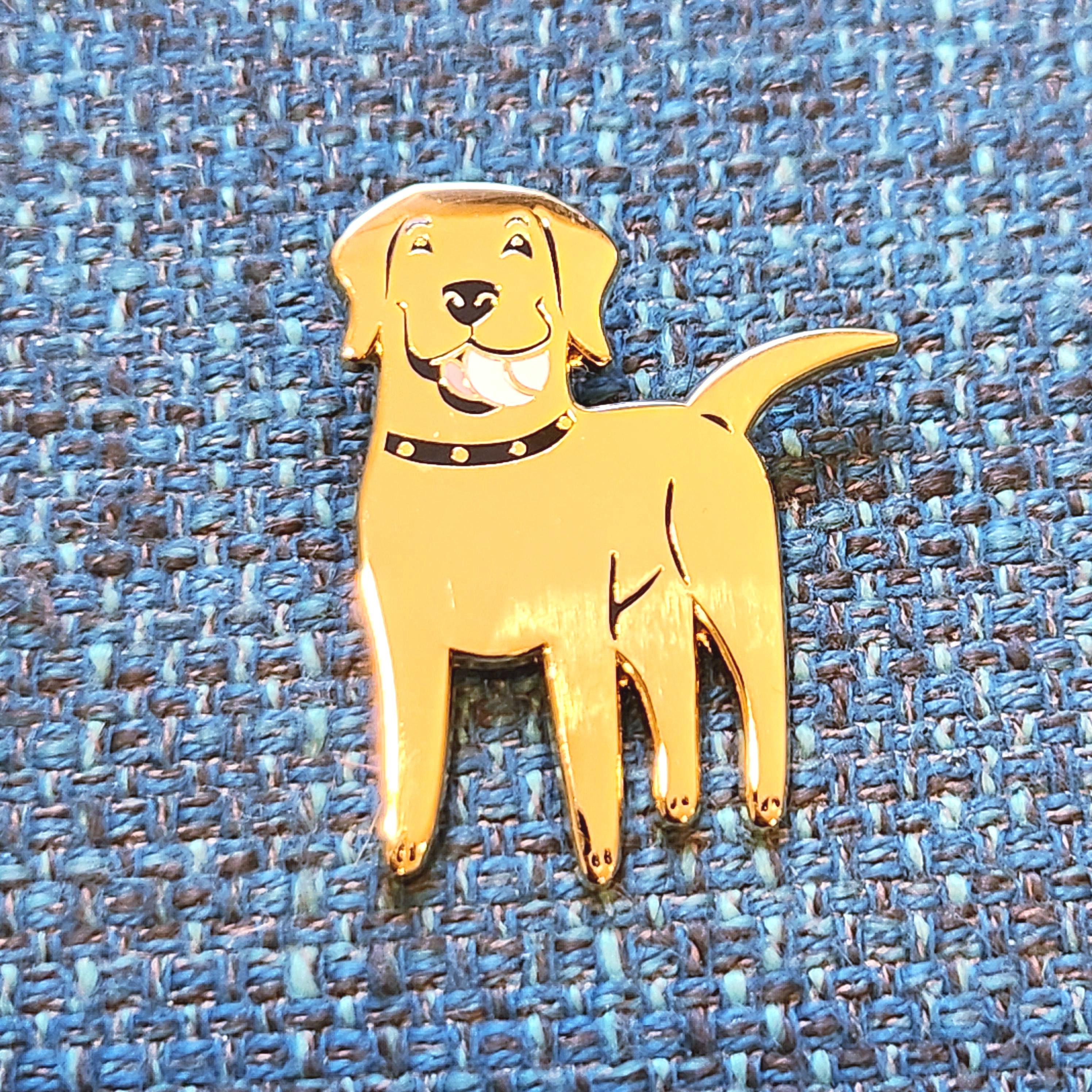ラブラドール・レトリバー - 犬のエナメルピン - Etsy 日本